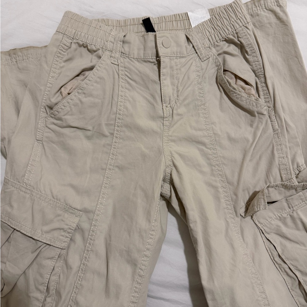 Women’s Beige Cargo Pants